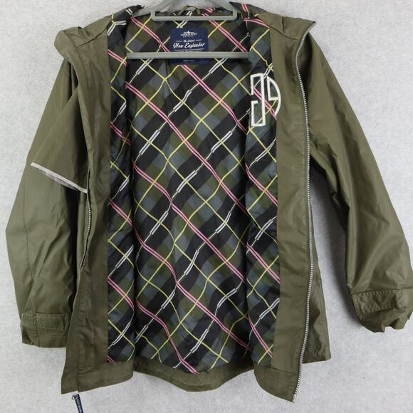 Charles River Apparel New Englander Rain Jacket Olive Green Women's Size Small - Picture 9 of 10